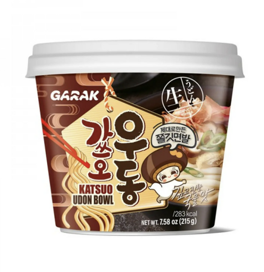 FIDEOS UDON KATSUO GARAK BOWL 215g X 12 UNIDADES