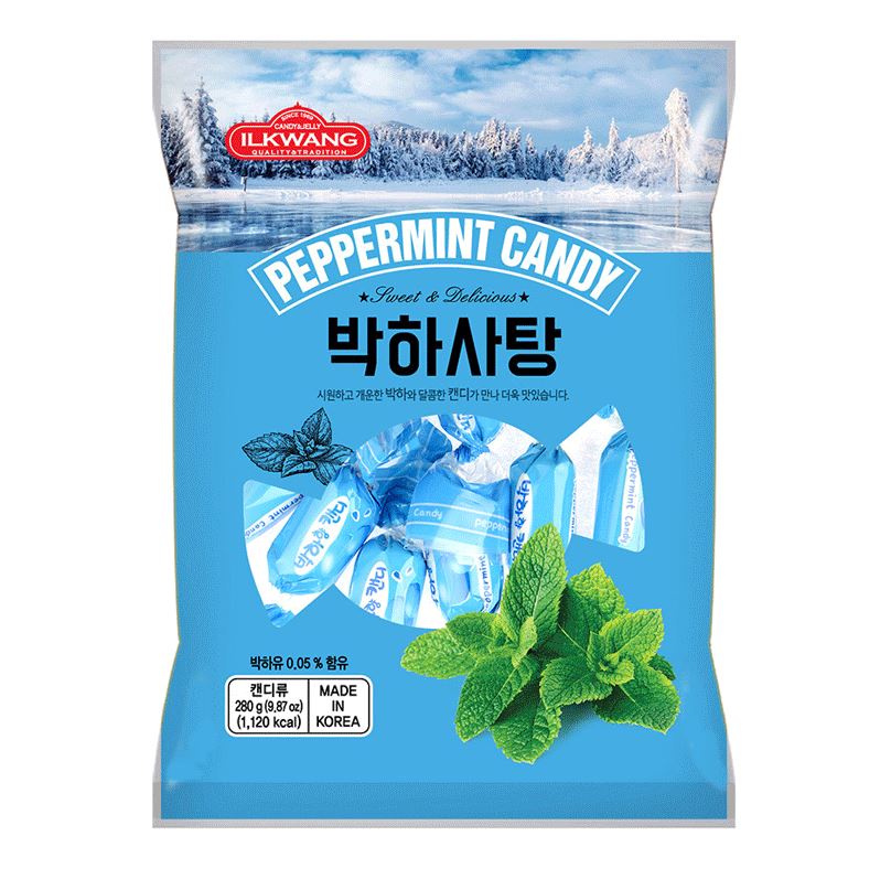 DULCE DE MENTAS ILKWANG 280g x 10 UNIDADES