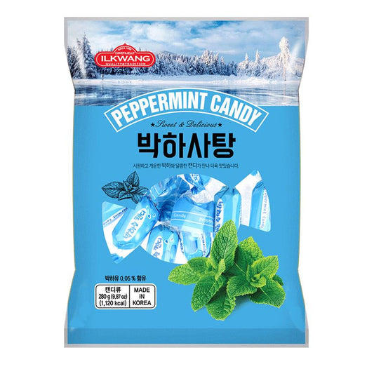 DULCE DE MENTA COREANO ILKWANG 280g X 10 UNIDADES