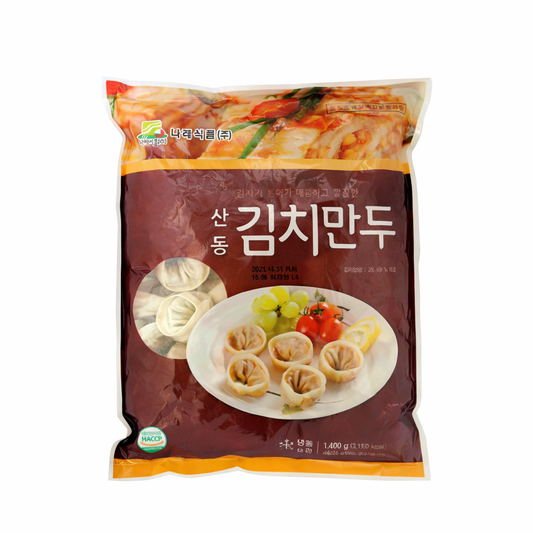 MANDU DE KIMCHI REDONDO CHICO SANDONG 1.4kg x 6 UNIDADES