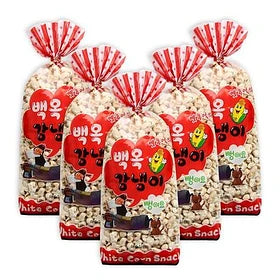 SNACK MAIZ INFLADO NEUTRO HAESEUNG 370g x 10 UNIDADES