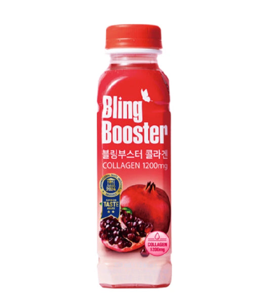JUGO COLAGENO SABOR GRANADA BLING BOOSTER 350ml x 20 UNIDADES