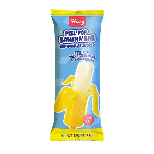 PEEL POP BANANA BAR HICEY 55g X 40 UNIDADES