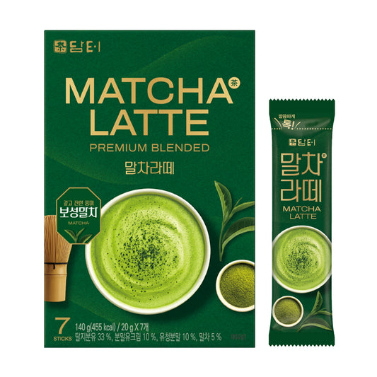 POLVO MATCHA LATTE DAMTUH 20g 7T X 20 UNIDADES