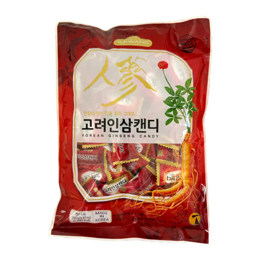 DULCES DE GINSEN ROJO ILKWANG 280g X 10 UNIDADES