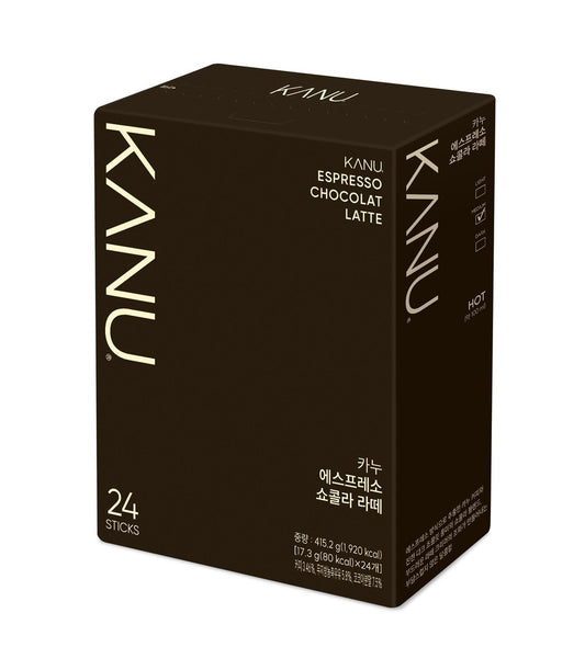 KANU CAFE SABOR CHOCOLATE LATTE DONGSUH 415g X 8 UNIDADES