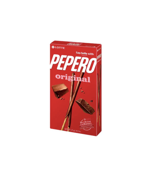 PEPERO SABOR ORIGINAL CHOCOLATE LOTTE 54gr X 40 UNIDADES