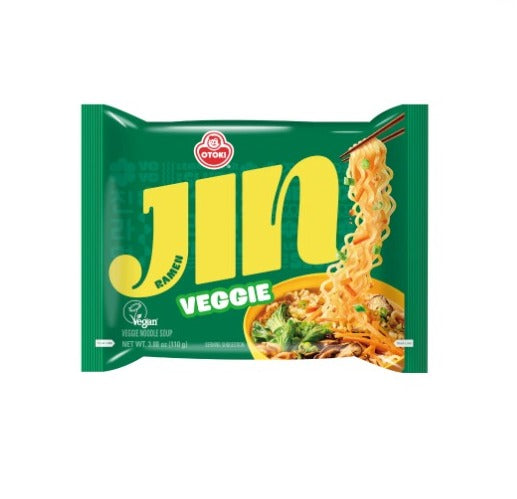 JIN RAMYEON BOLSA VEGGIE OTTOGI 110g x 32 UNIDADES