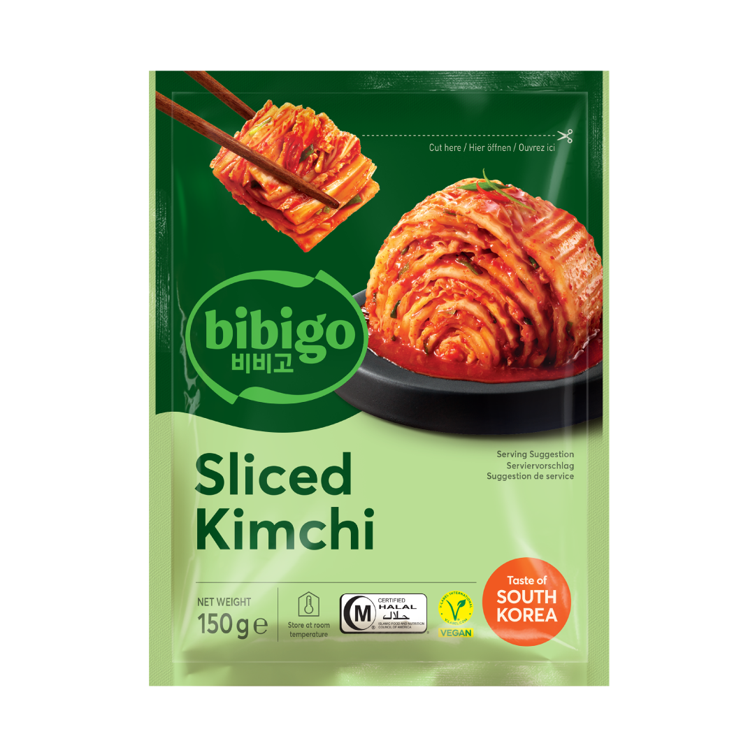 KIMCHI ENVASADO VEGANO BIBIGO 150g x 40 UNIDADES