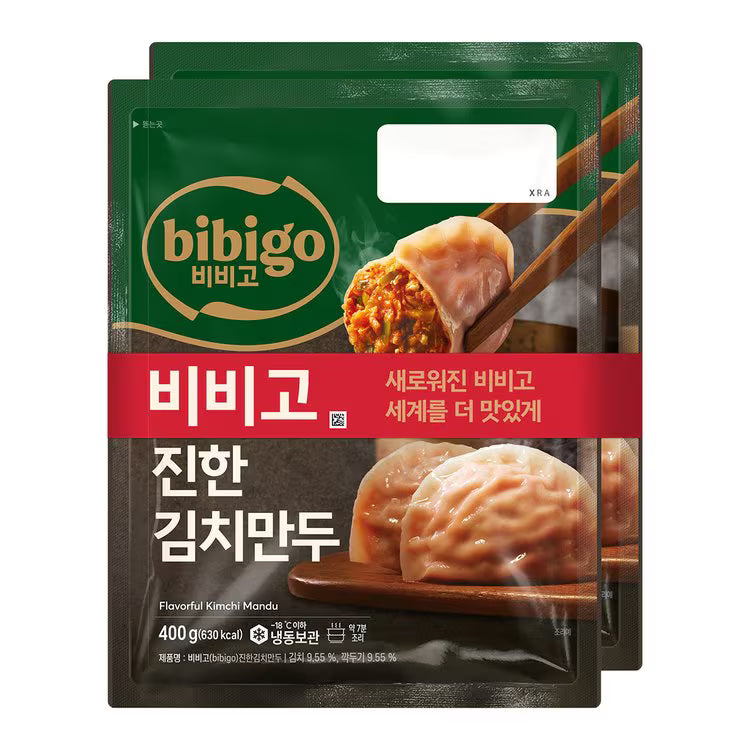 MANDU CASERO KIMCHI BIBIGO 400g x 16 UNIDADES