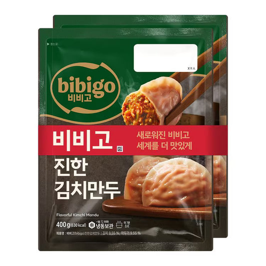 MANDU CASERO KIMCHI BIBIGO 400g x 16 UNIDADES