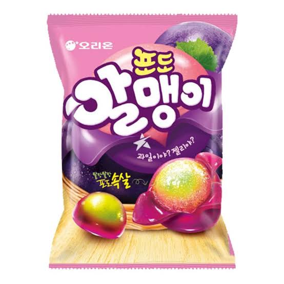 GOMITAS PEELABLES SABOR UVA ORION 67g X 10 UNIDADES