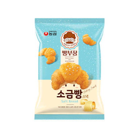 MEDIA LUNA  BAKERY SALT BREAD 55gr NONGSHIM X 16 UNIDADES