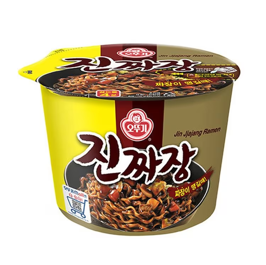JIN JJAJANG RAMYEON VASO GRANDE OTTOGI 115g x 12 UNIDADES