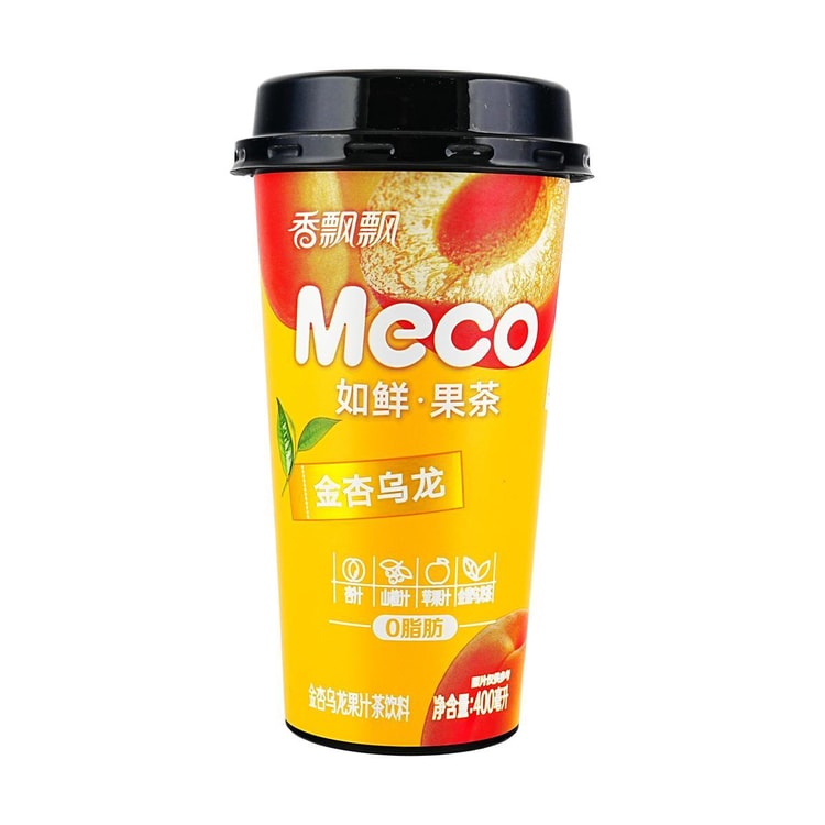 MECO TE HELADO SABOR TE OOLONG CON DAMASCO 400ml x 15 UNIDADES