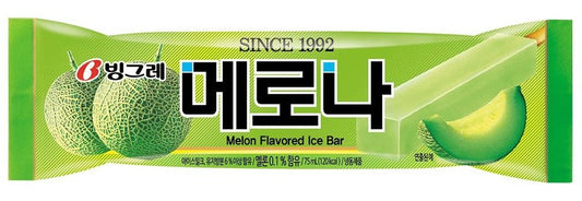 HELADO MELONA SABOR MELON BINGGRAE 75g x 40 UNIDADES
