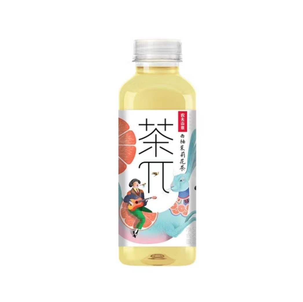 NONGFU SPRING TE HELADO SABOR TE JASMIN CON POMELO 500ml x 15 UNIDADES