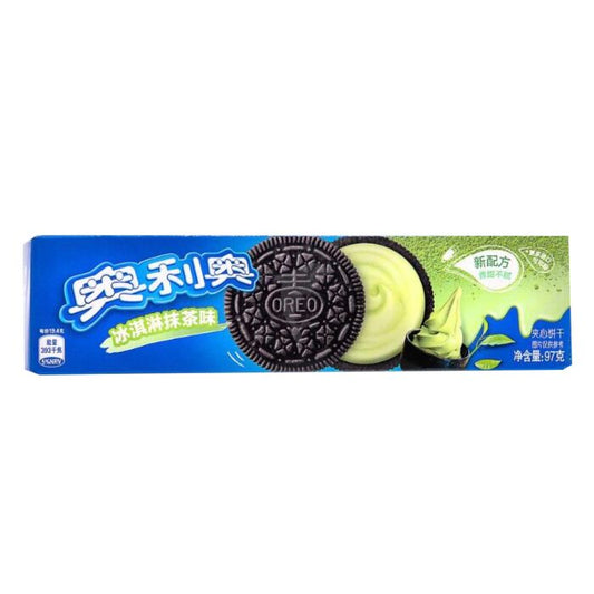 GALLETAS OREO SABOR HELADO DE MATCHA 97g x 24 UNIDADES