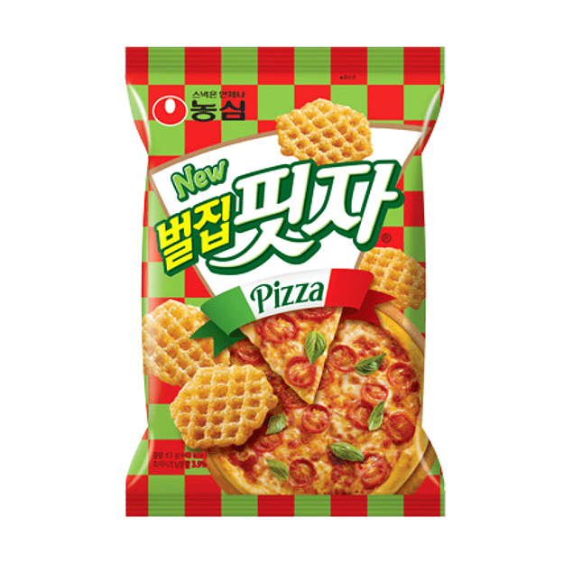 SNACK SABOR PIZZA NONGSHIM 90g x 20 UNIDADES