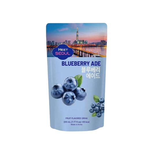 POUCH SABOR ARANDANOS ADE MEET SEOUL 230ml X 50 UNIDADES