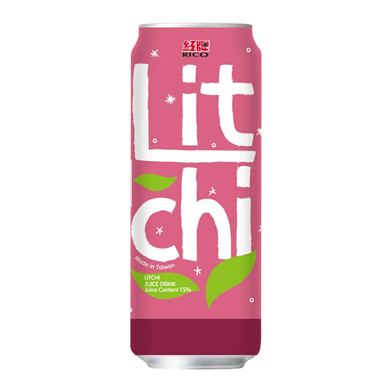 RICO JUGO SABOR LYCHEE 490ml x 24 UNIDADES