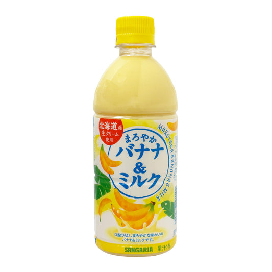SANGARIA LECHE SABOR PLATANO 500ml x 24 UNIDADES