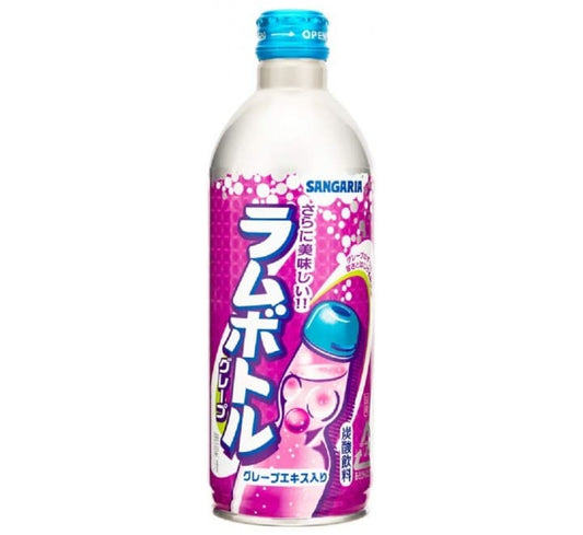 SANGARIA RAMUNE SABOR UVA 500ml x 24 UNIDADES