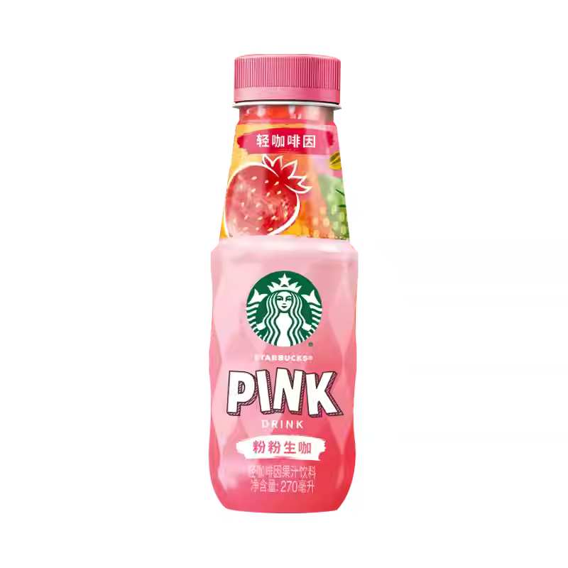 STARBUCKS REFRESHERS SABOR FRUTILLA, ACAI Y LECHE DE COCO 270ml x 15 UNIDADES