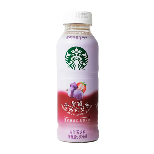 STARBUCKS TEAVANA SABOR TE NEGRO CON FRUTOS ROJOS Y GROSELLA NEGRA 330ml x 15 UNIDADES