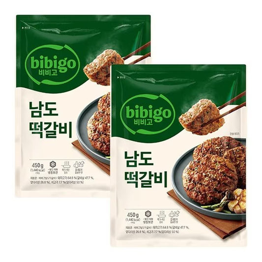TTEOKGALBI BIBIGO 450g x 12 UNIDADES