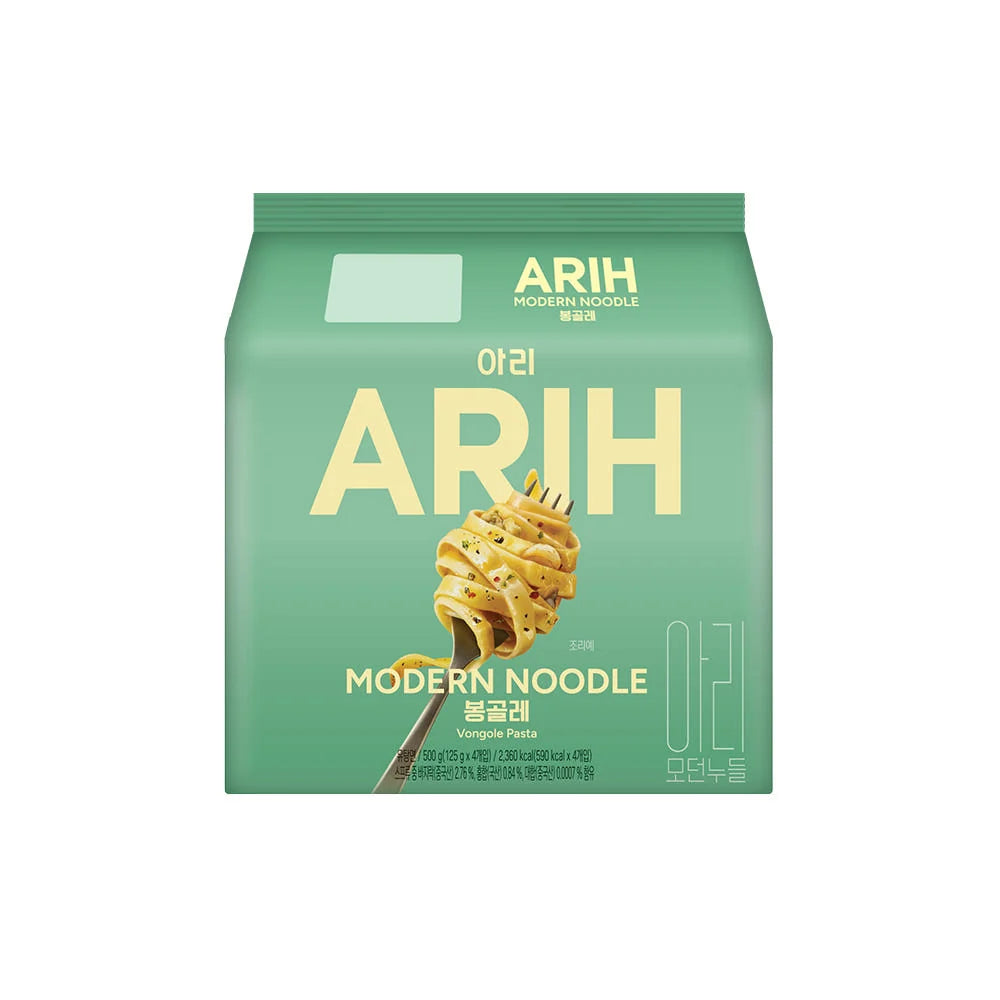 [PRE-VENTA] ARIH RAMYEON SABOR VONGOLE BOLSA PALDO 125g X 16 UNIDADES